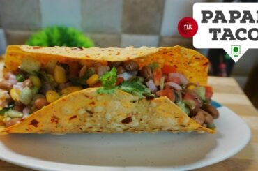 Snack Recipe | Papad Taco | Crispy Papad Taco | Evening Snack Recipe | Healthy Recipe | TLK