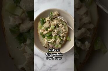 Recipe and macros in comments #highprotien #recipe #healthyrecipes #chickensalad
