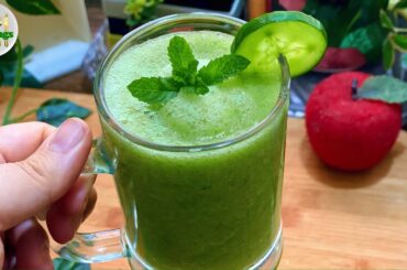 Apple cucumber Smoothie For weight loss | Healthy Breakfast Apples Recipe | weight loss Smoothie |