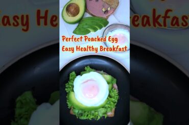 Easy Poached Egg for Healthy Breakfast  #Healthy #breakfast #easyrecipe #cooking #Food #foodie #fyp