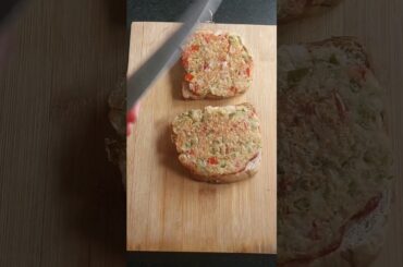 vegetable suji bread sandwich #food #healthy #shortvideo #share #like & subscribe