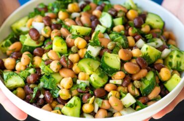 Ridiculously Easy Bean Salad - How to Make Bean Salad