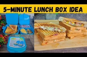 Lunch Box Ideas in 5 Minute | Healthy and Quick Lunch Box Recipe for Busy Moms | Lunch Box Ideas