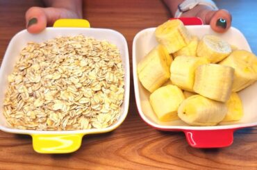 Do you have oatmeal and bananas? Healthy dessert in 5 minutes | Enegy Dessert | Watch over