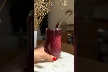Berrylicious Apple Grape Smoothie! #Recipe #Smoothie #Healthy #recipes #fyp #foryou #shorts