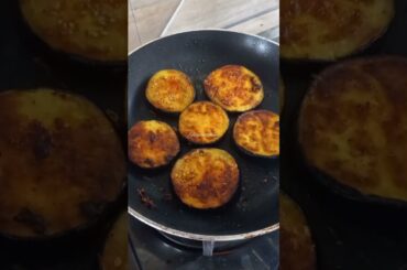 Masala Began Fry  Recipe  / Eggplant /Fizzakitchen #shorts #recipe #video #viral #dinner