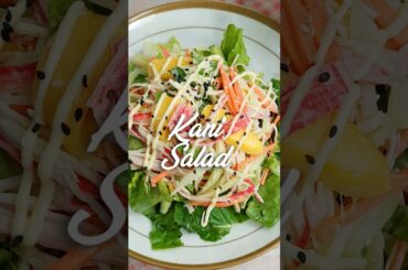 Kani Salad #shorts #kanimangosalad #kanisalad #crabsticksalad