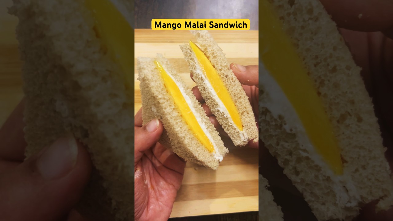 Shocking Twist:Mango Malai Sandwich#nofirecooking #sandwich #mango #shorts #short #easy #quick #fun Shocking Twist:Mango Malai Sandwich#nofirecooking #sandwich #mango #shorts #short #easy #quick #fun