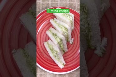 READY IN JUST 2 mins !!!Sandwich#cheese chutney sandwich recipe#food#how to make sandwich#viral#food