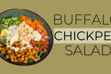 Buffalo CHICKPEA Salad / Vegan Healthy Salad Recipes