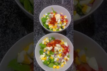 Healthy Egg Salad Recipe for Weight Loss #shorts #youtubeshorts #youtube#weightloss#yummy #delicious