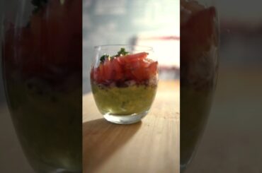 10 minutes! Guacamole deconstructed! #cooking #guacamole #appetizer #food #foodie #healthy  #vegan