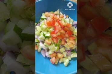 Sham ke liye Healthy salad sirf 2 minut mein#youtubeshorts #recipe #food