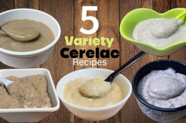Baby food | 5 Homemade Cerelac Recipes For Babies | Healthy, Weight Gain & Brain Development Cerelac
