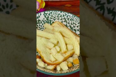 Bread recipe #indianfood #desikitchen #nashtarecipe #youtubeshorts #shortvideo #recipe #easyrecipe