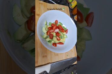 Refreshing Avocado, Tomato, and Coriander Salad Recipe | Healthy and Delicious!