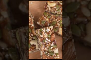 The Homemade Protein Bars That Will Leave You Begging for More #shorts #shortsfeed