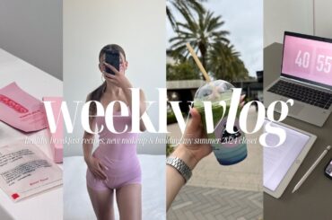 WEEKLY VLOG| TRY ON HAUL, HEALTHY RECIPES, LET’S GET PRODUCTIVE, NEW MAKEUP, SELFCARE & SOLO DATES