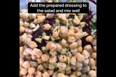 chickpea beetroot salad|Healthy snacks|Healthy salad #salad #saladrecipe #chickpeas #chickpeasmasala