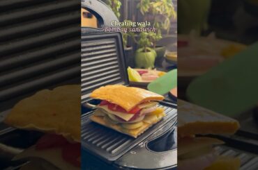 Cheating wala sandwich #sandwich #shortsfeed #healthyrecipes