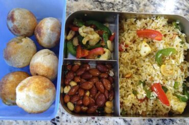 Lunchbox ideas -1/ Easy & Healthy Recipes/ 5 mins Recipes / Rice varities/ Shadruchulu ColorfulLife