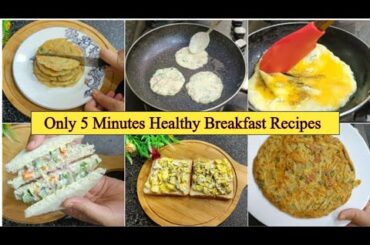 4 Healthy and Quick Breakfast Recipes for Kids | Kids Lunch Box and Breakfast Recipes by Alia