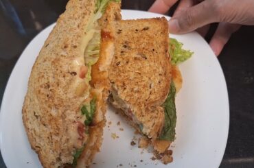 How to lose weight |Healthy Weight loss Breakfast Sandwich | Multi grain bread Sandwich