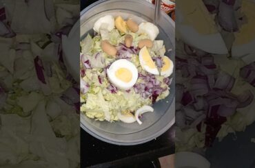 Simple Healthy Salad Recipe #yummyfood #saladrecipe #salad #cucumberrecipes