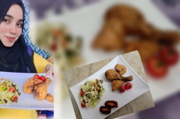 Craving a healthy lunch ? Chicken Steamed Salad Recipe