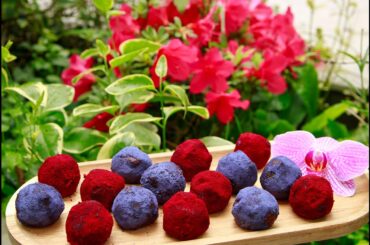 Easy Raw Chocolate Truffles with Raspberries - Healthy Sweets | Healthy Recipes | Raw Food Diet