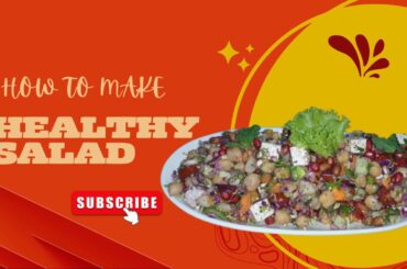 Chickpea/Chana Salad - Diet Plan To Lose Weight Fast |  Healthy Salad Recipes | The PS Kitchen |