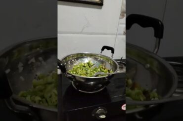 capcicum fry with chapati # healthy dinner recipe