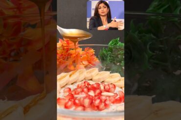 Shilpa Shetty's High Fiber Healthy Breakfast Recipe | #weightloss #viral #shorts #healthy