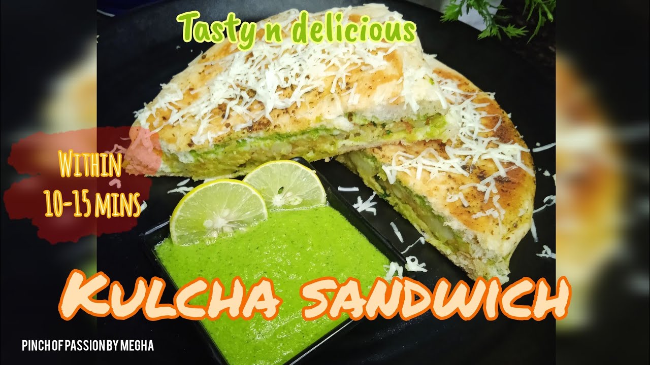 Masala Kulcha Sandwich On Tawa |Kulcha Sandwich Recipe |Healthy Breakfast Recipe |Cheese Sandwich Masala Kulcha Sandwich On Tawa |Kulcha Sandwich Recipe |Healthy Breakfast Recipe |Cheese Sandwich