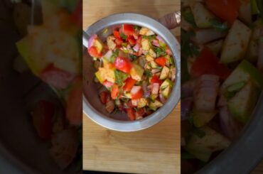 Quick and Easy Kachumar Salad Recipe | @getuniquewithkirti #viral #shorts #salad #trending