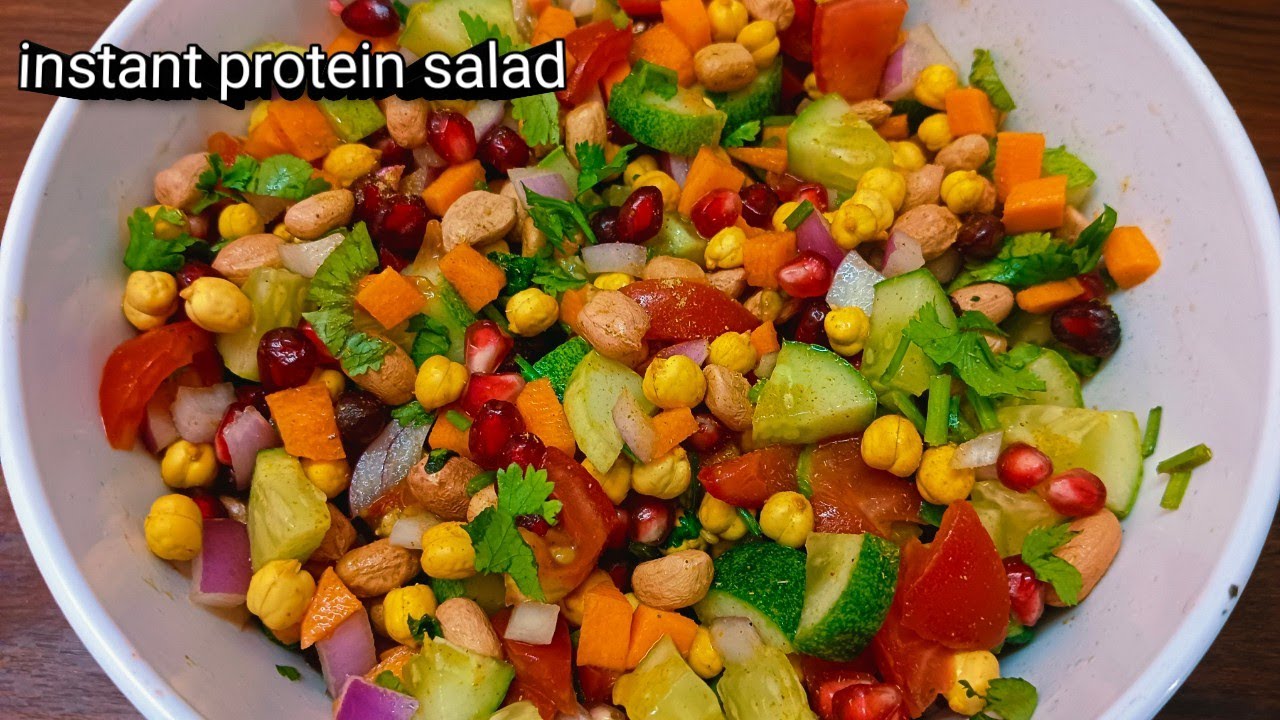 high protein salad/simple and healthy protein salad recipe high protein salad/simple and healthy protein salad recipe