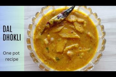 Dal dhokli|Healthy lunch|healthy dinner idea|one pot recipe|weight loss recipe