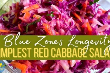 Red Cabbage Salad That Will Help You Live 100 Years ! Turning Simple Ingredients Into Gold