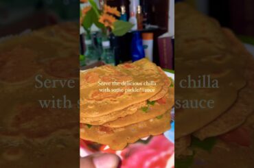 Healthy Besan Chilla recipe #healthy #recipes #besankachila #diet #healthyfood #healthylifestyle