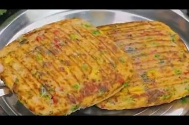 healthy and tasty poha sandwich/poha recipe