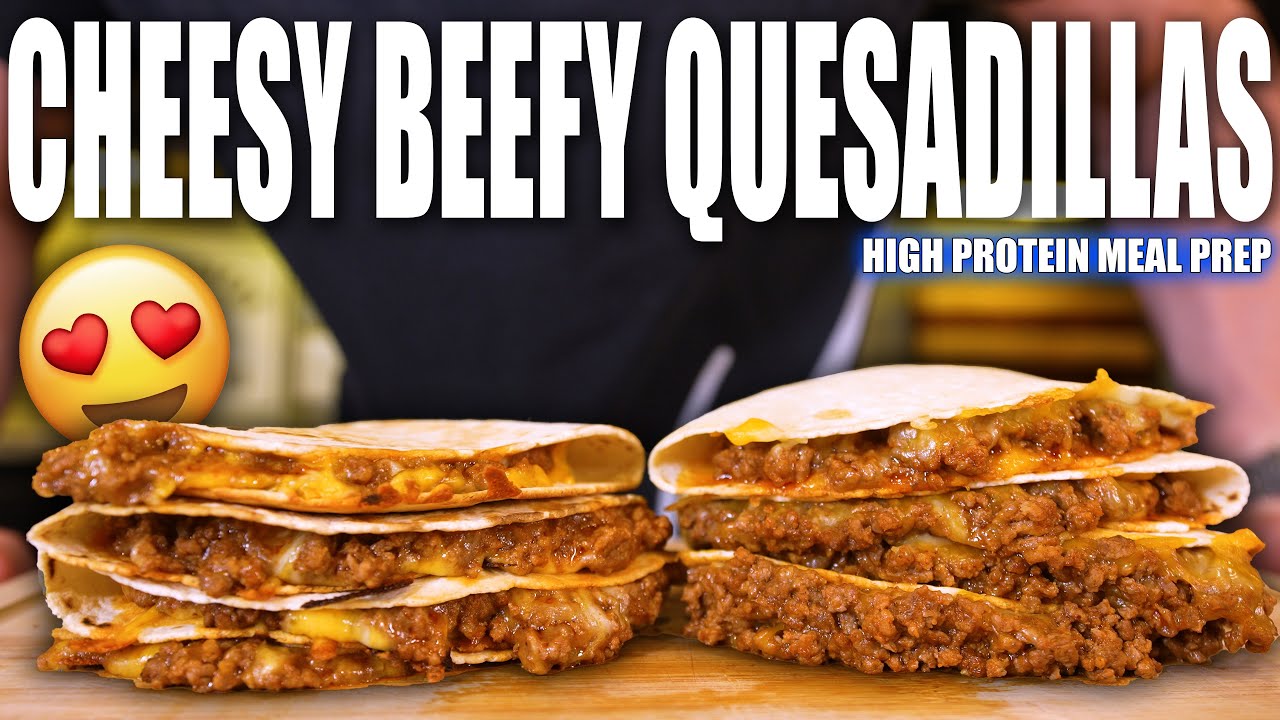 THESE MEAL PREP QUESADILLAS MAKE DIETING EASY! | High Protein & Low Carb THESE MEAL PREP QUESADILLAS MAKE DIETING EASY! | High Protein & Low Carb