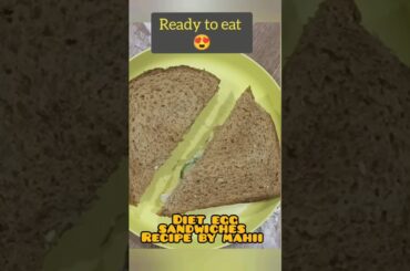 Healthy egg sandwich recipe by mahii #mahiizworld #blogger #blog #views #shorts #viralshorts #viral