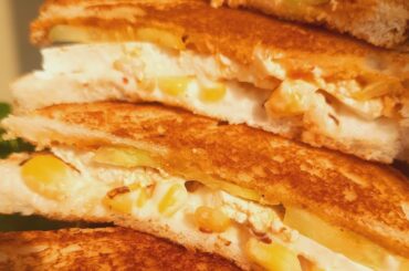 Healthy Evening snacks recipe | Corn Paneer sandwich | keanu kitchen