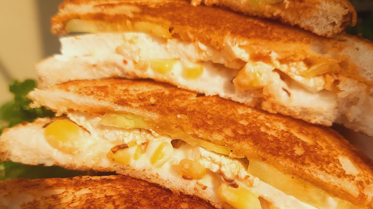 Healthy Evening snacks recipe | Corn Paneer sandwich | keanu kitchen Healthy Evening snacks recipe | Corn Paneer sandwich | keanu kitchen