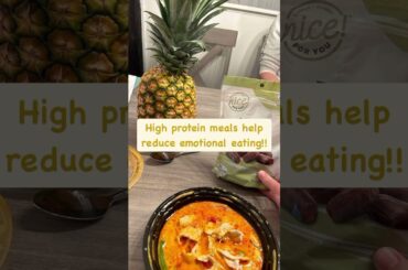 High protein meals help reduce emotional eating! #food #health #healthy #mom #psychology #weightloss