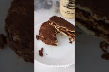 2 INGREDIENTS Galette Chocolate Sandwich #healthy #nosugar