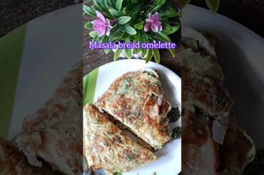 Masala bread omelette|breakfast recipe|healthy recipe#trending #shortsfeed #viral
