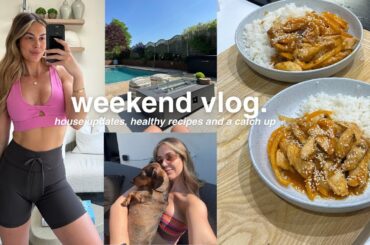 WEEKEND VLOG: 6am mornings, healthy recipes, house updates