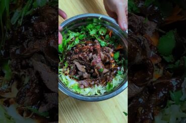 Revamp Your Salad Game: Mie Goreng Sauce Edition  #weightloss #cooking #healthyfood #healthyeating