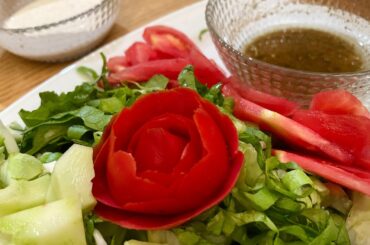 "Delicious & Healthy Salad Recipe | 2 Weight-Loss Sauces | Traditional Iranian cuisine"#saladrecipe